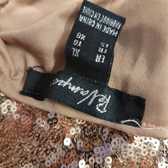 Cropped sparkly tank. - Picture 2 of 3